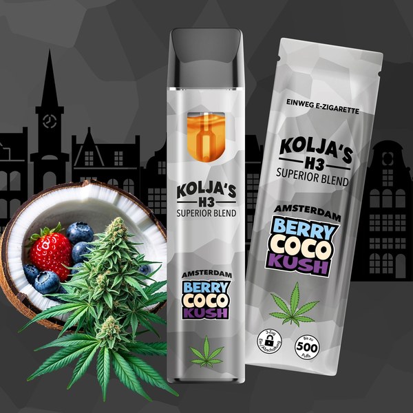 KOLJA H3 Superior Blend Amsterdam Berry Coco Kush