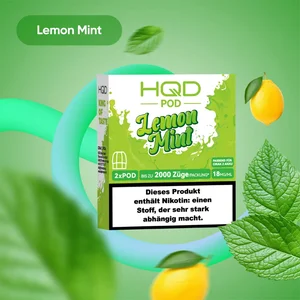 HQD Cirak 2 Pod Lemon Mint 18mg 1200 Bild 1